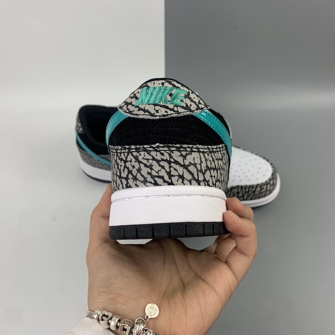 200 Nike SB Dunk Low PRO”Elephant” 扣篮系列复古低帮休闲运动滑板板鞋  BQ6817-009