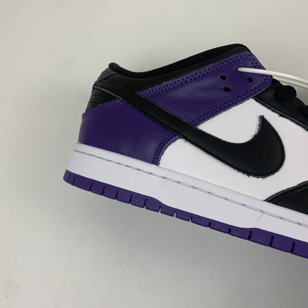 300 Nk SB Dunk Low “Court Purple”恶人紫”SB低帮时尚休闲滑板鞋 BQ6817-500