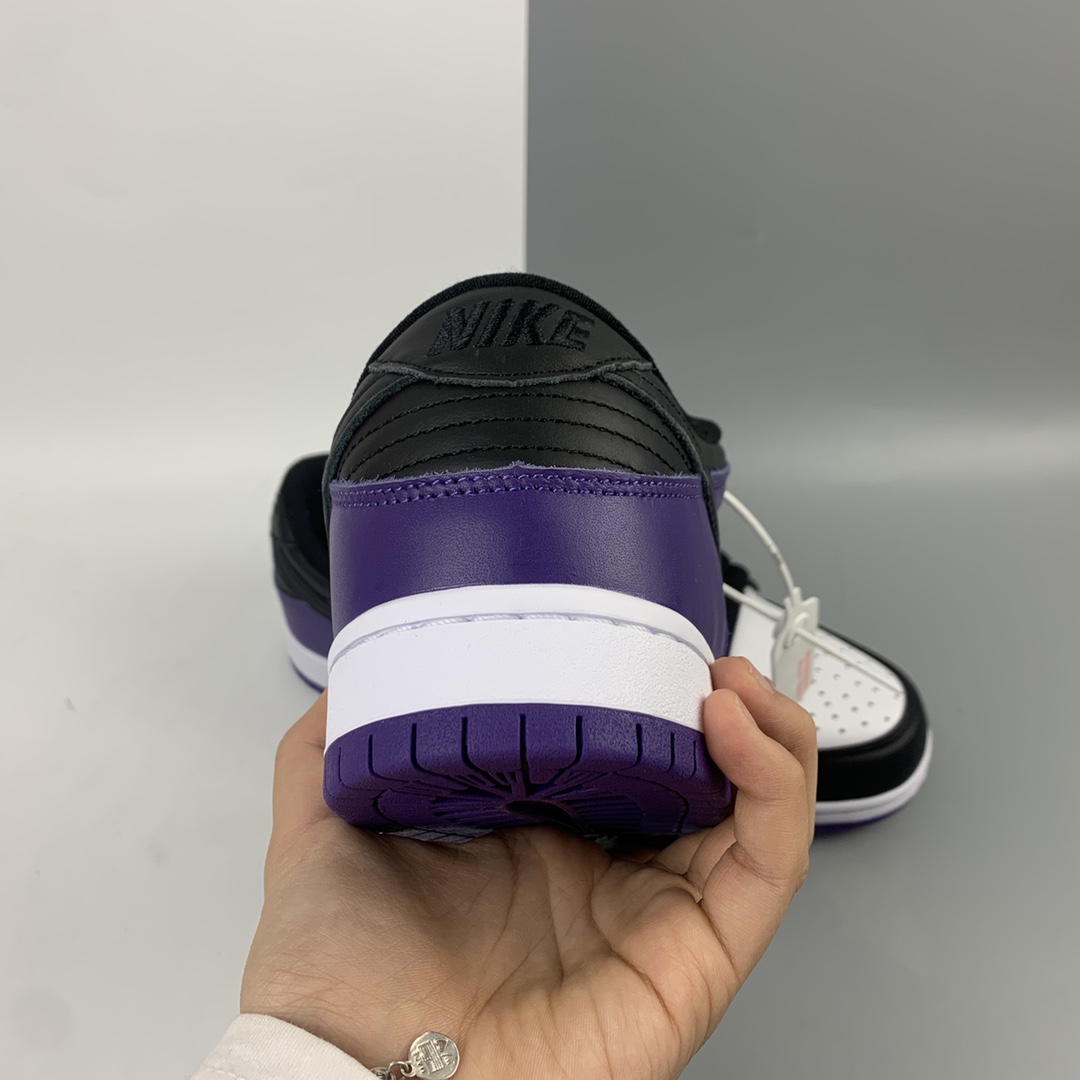 300 Nk SB Dunk Low “Court Purple”恶人紫”SB低帮时尚休闲滑板鞋 BQ6817-500