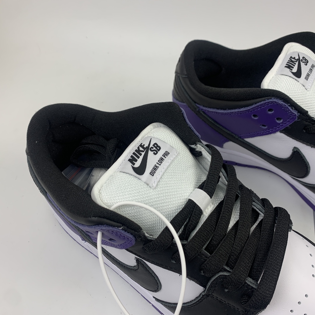 300 Nk SB Dunk Low “Court Purple”恶人紫”SB低帮时尚休闲滑板鞋 BQ6817-500