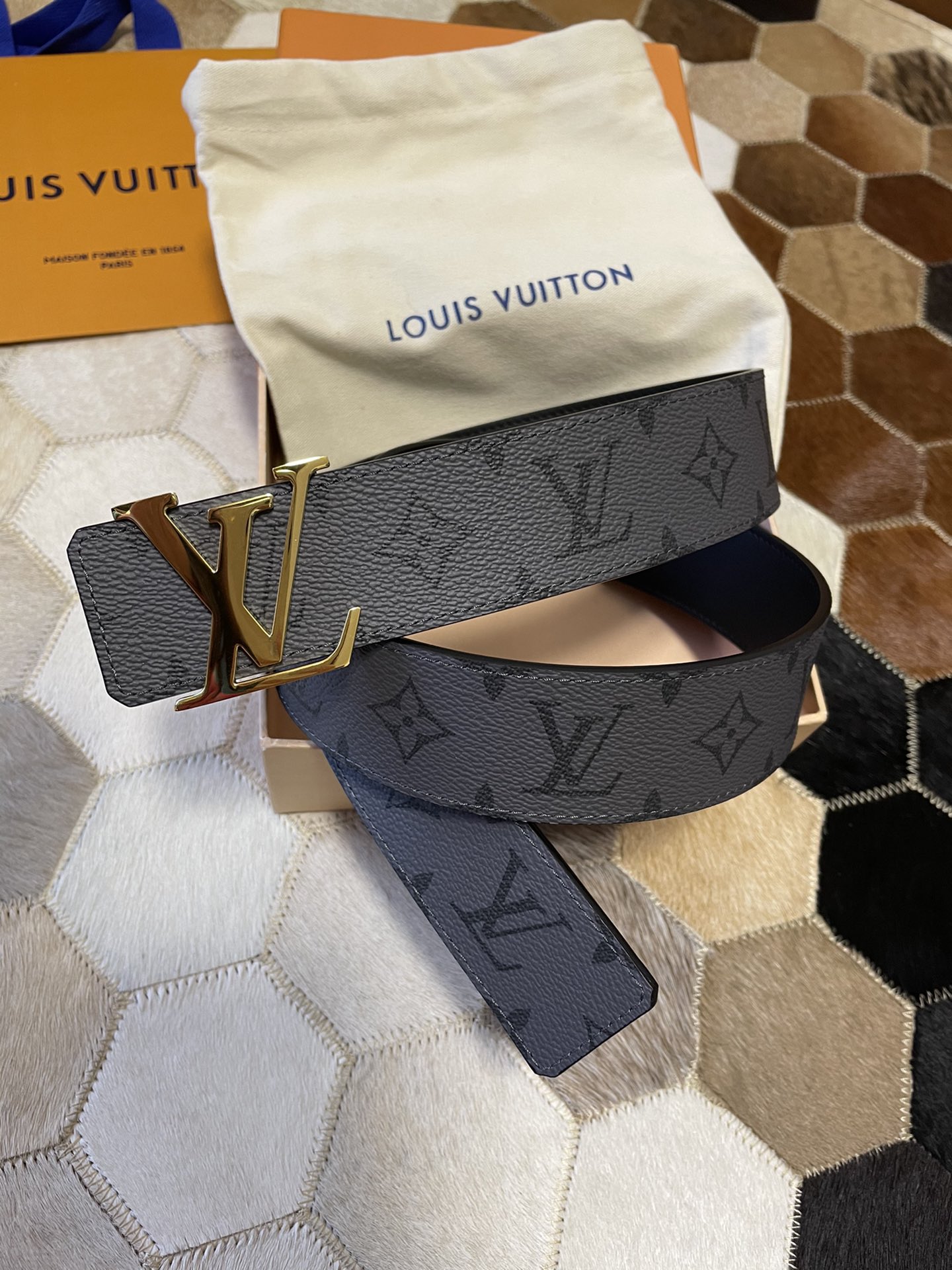 Louis Vuitton Haute Couture Luxury Atelier Designer Belt Tie Accessories 3