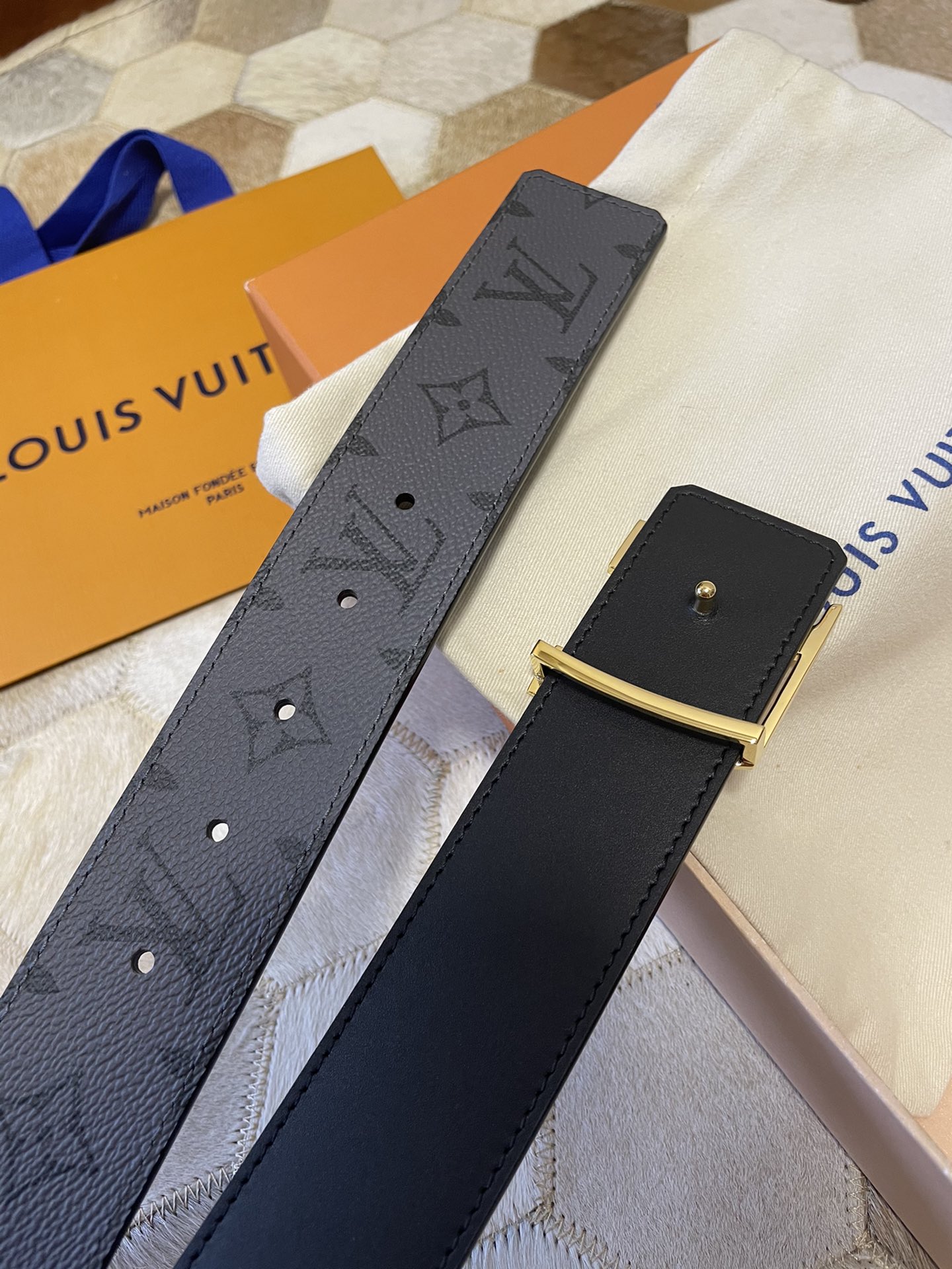 Louis Vuitton Haute Couture Luxury Atelier Designer Belt Tie Accessories 7