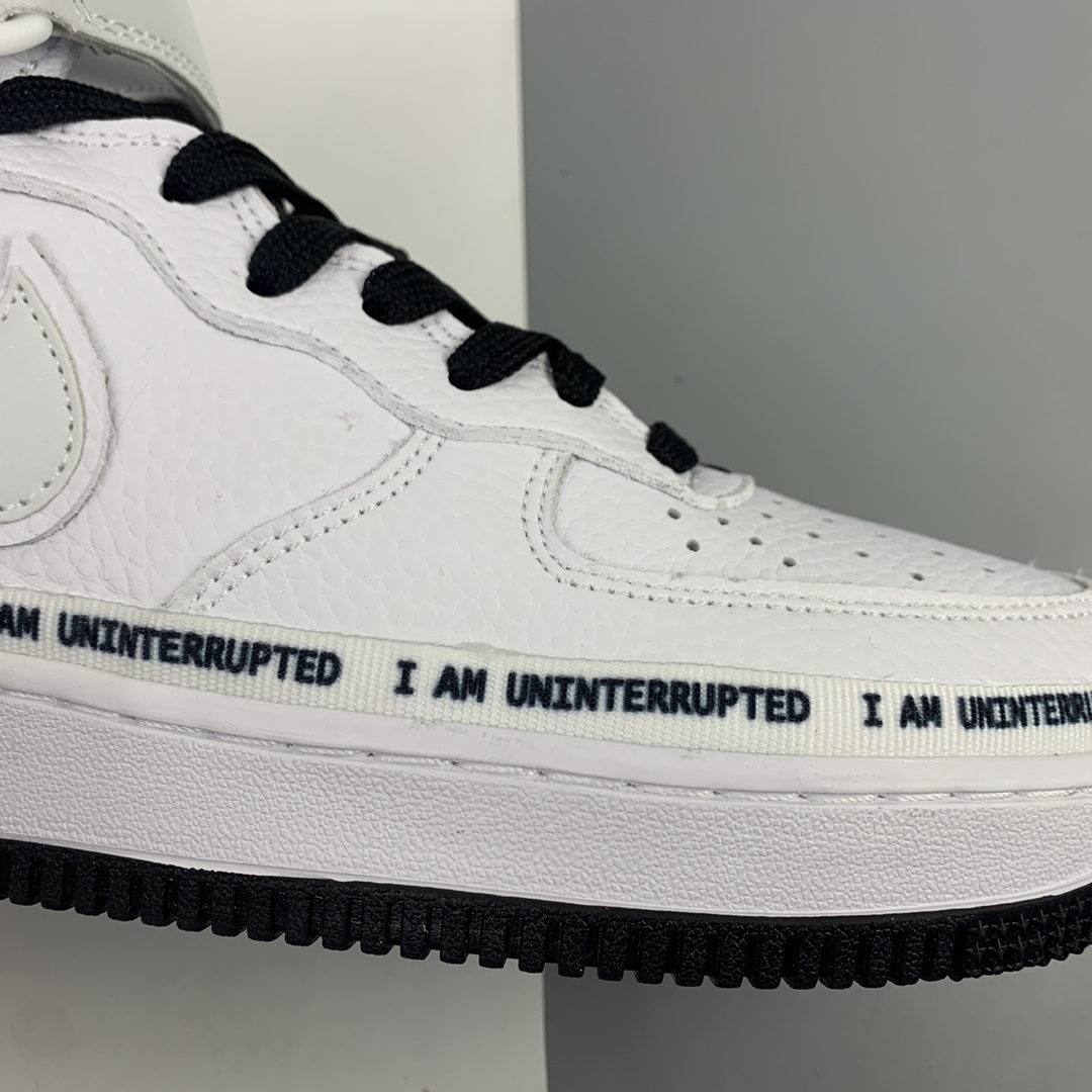260 Nk Air Force 1'07 Mid x Uniterrupted 涂鸦詹姆斯联名同款3M反光中帮休闲运动板鞋 BC2306-460