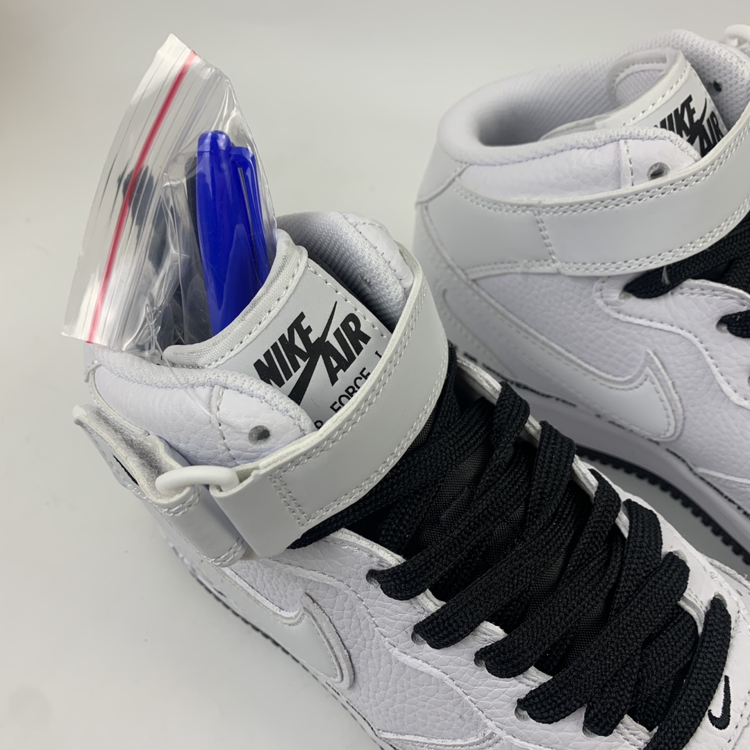 260 Nk Air Force 1'07 Mid x Uniterrupted 涂鸦詹姆斯联名同款3M反光中帮休闲运动板鞋 BC2306-460