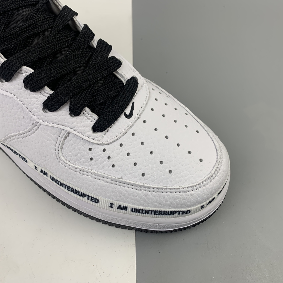 260 Nk Air Force 1'07 Mid x Uniterrupted 涂鸦詹姆斯联名同款3M反光中帮休闲运动板鞋 BC2306-460