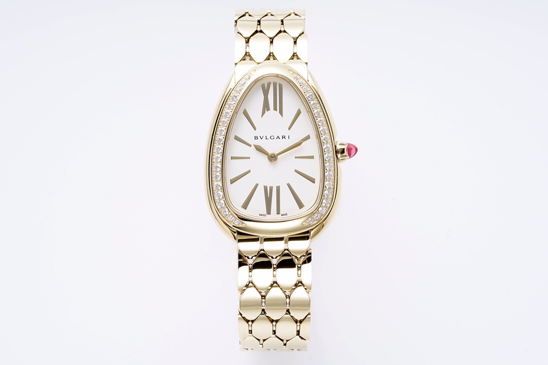 Bvlgari White Watch 15299