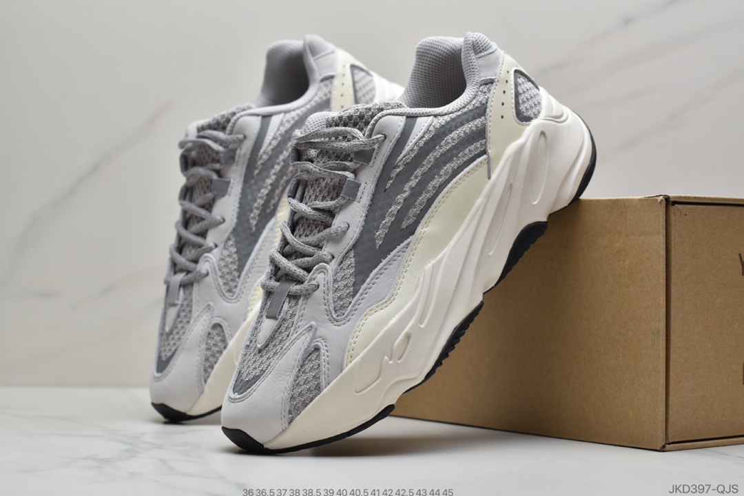 160 公司级阿迪达斯Adidas Yeezy 700 V2 Boost Runner原楦原纸板开发FW2549