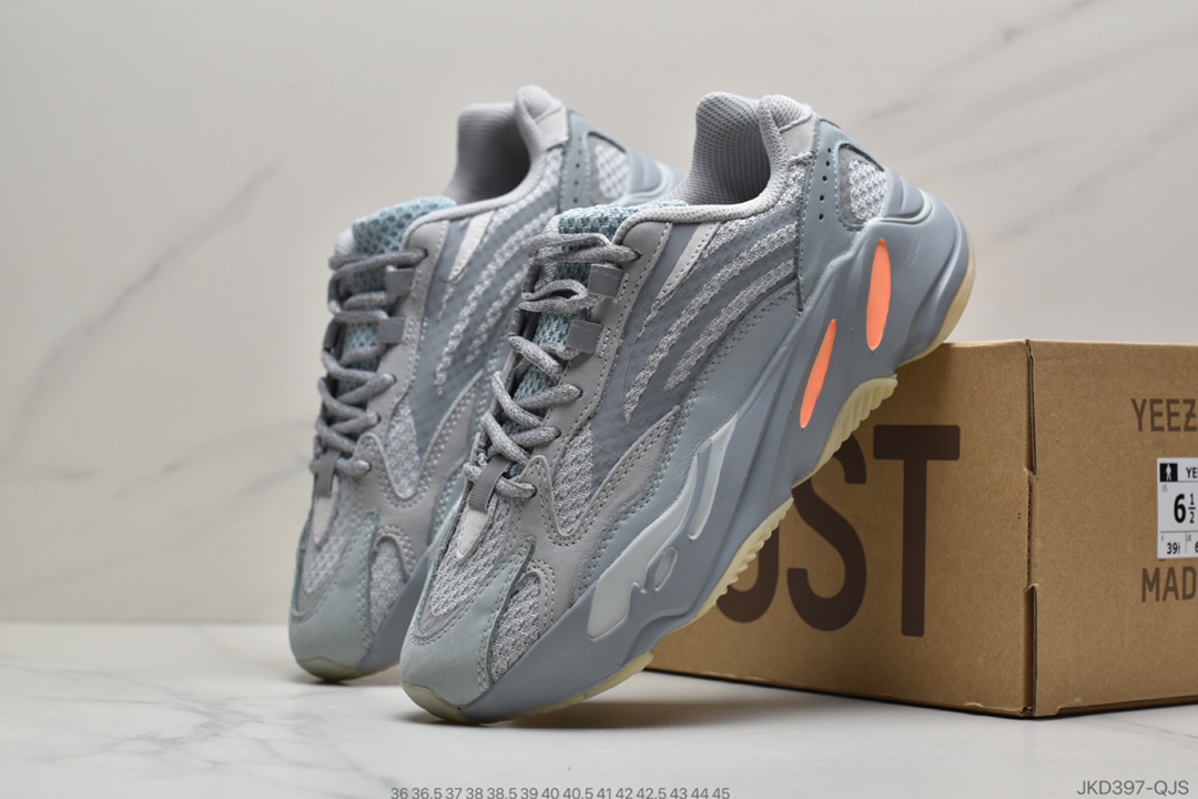 160 公司级阿迪达斯Adidas Yeezy 700 V2 Boost Runner原楦原纸板开发FW2549