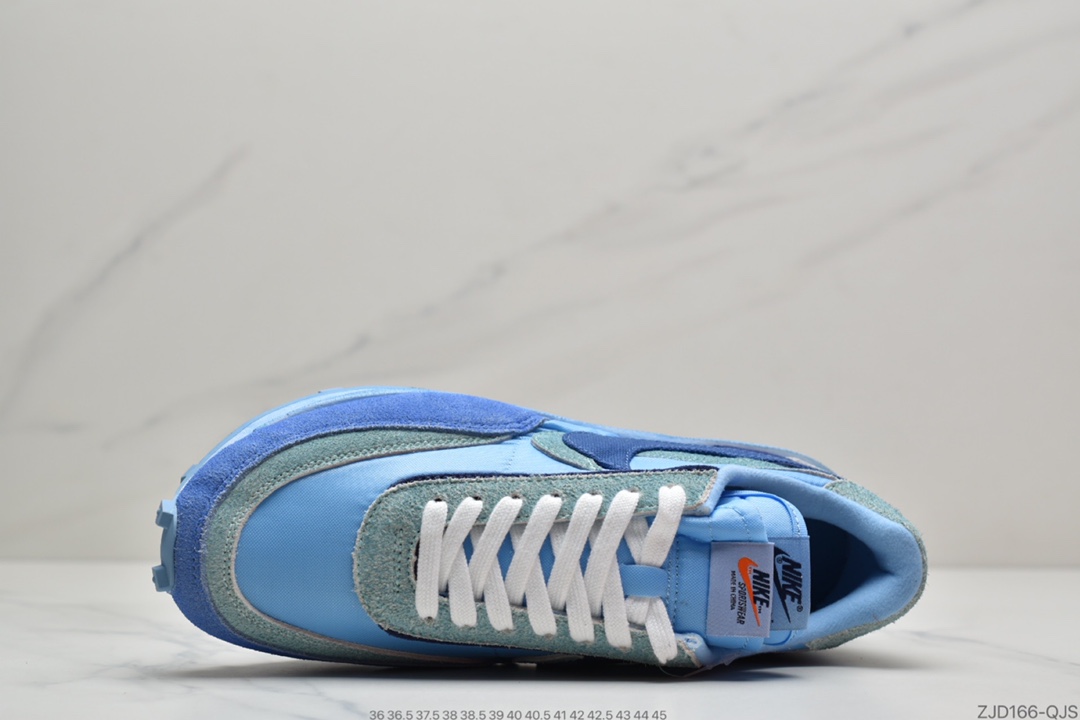 240 公司级华夫解构双勾蓝色 纯原版本 Sacai x Nike LVD Waffle Daybreak 全新华夫BV0073-401