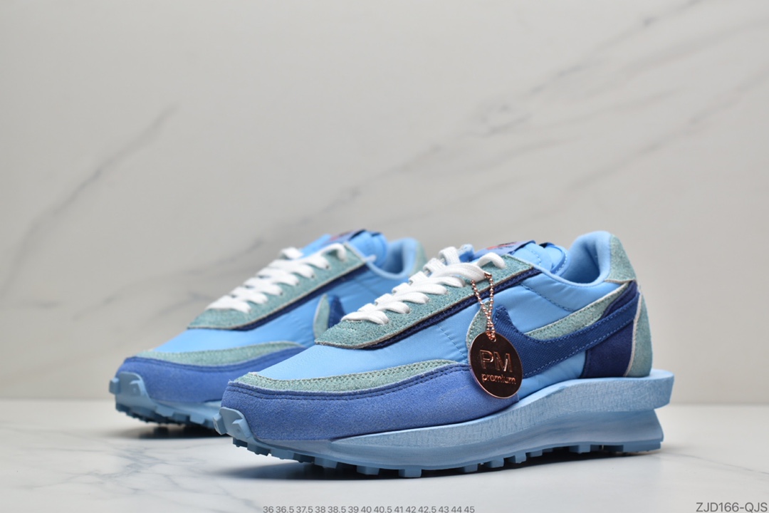 240 公司级华夫解构双勾蓝色 纯原版本 Sacai x Nike LVD Waffle Daybreak 全新华夫BV0073-401