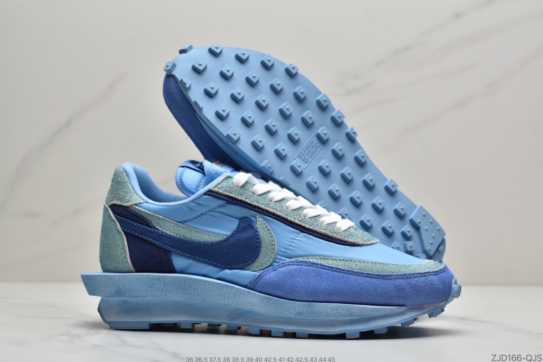 240 公司级华夫解构双勾蓝色 纯原版本 Sacai x Nike LVD Waffle Daybreak 全新华夫BV0073-401
