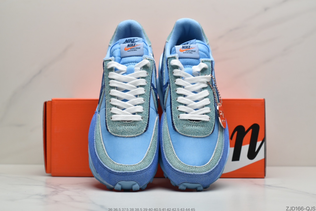 240 公司级华夫解构双勾蓝色 纯原版本 Sacai x Nike LVD Waffle Daybreak 全新华夫BV0073-401