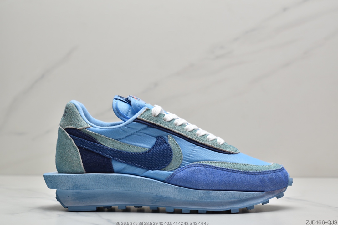 240 公司级华夫解构双勾蓝色 纯原版本 Sacai x Nike LVD Waffle Daybreak 全新华夫BV0073-401