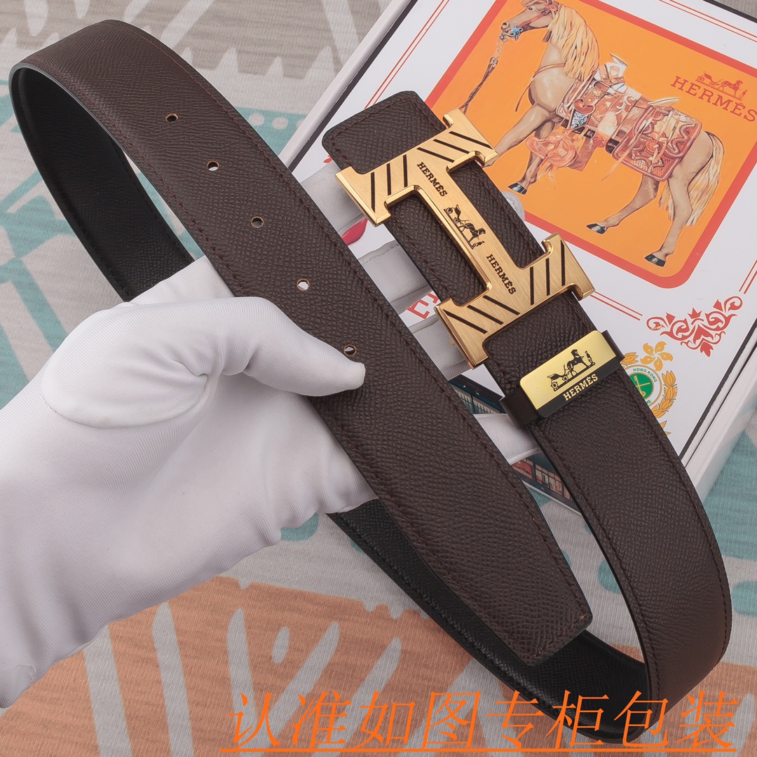 品名爱马仕皮带️原单腰带材料百分百头