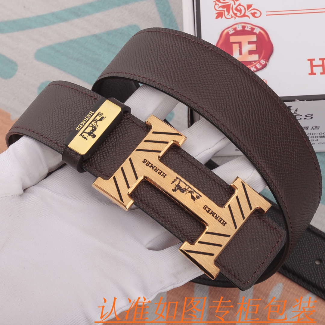品名爱马仕皮带️原单腰带材料百分百头