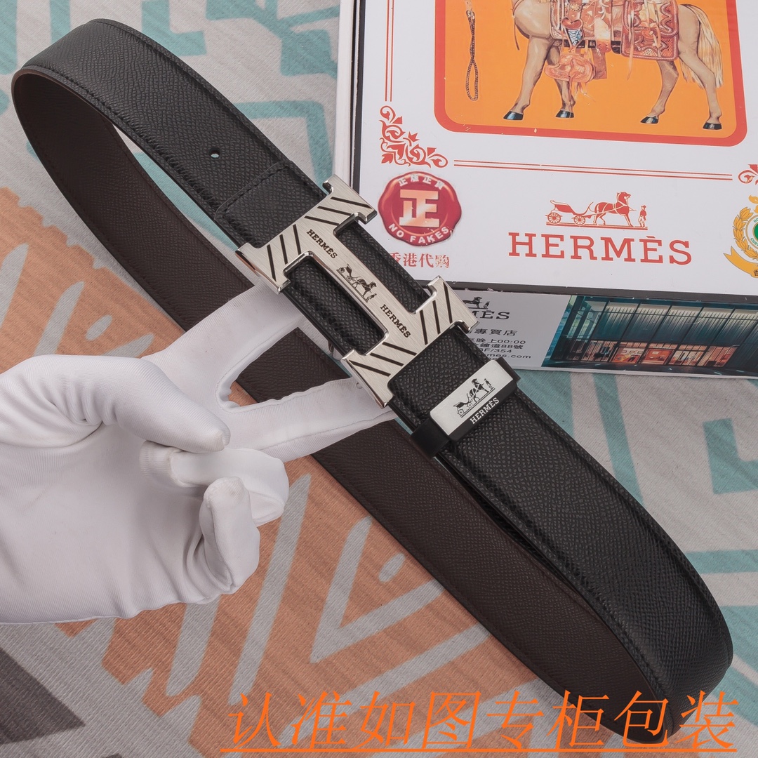 品名爱马仕皮带️原单腰带材料百分百头