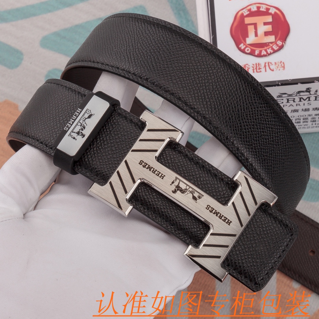 品名爱马仕皮带️原单腰带材料百分百头