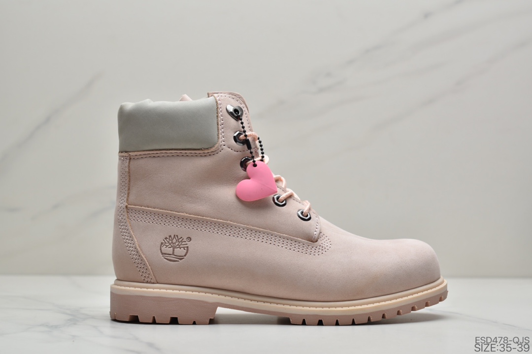 420 公司级Timberland 情人节限定 爱心系列Valentine's Day Pink