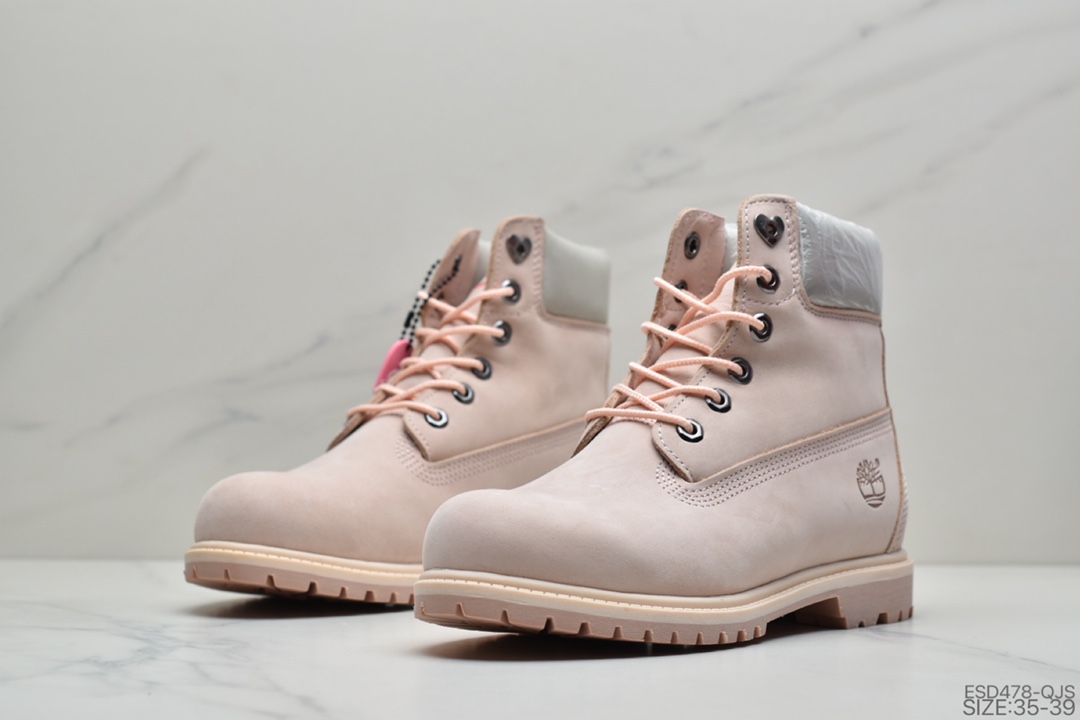 420 公司级Timberland 情人节限定 爱心系列Valentine's Day Pink