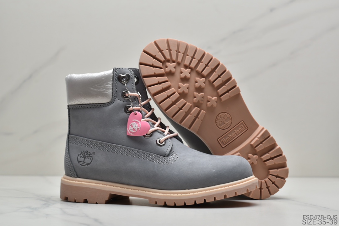 420 公司级Timberland 情人节限定 爱心系列Valentine's Day Pink