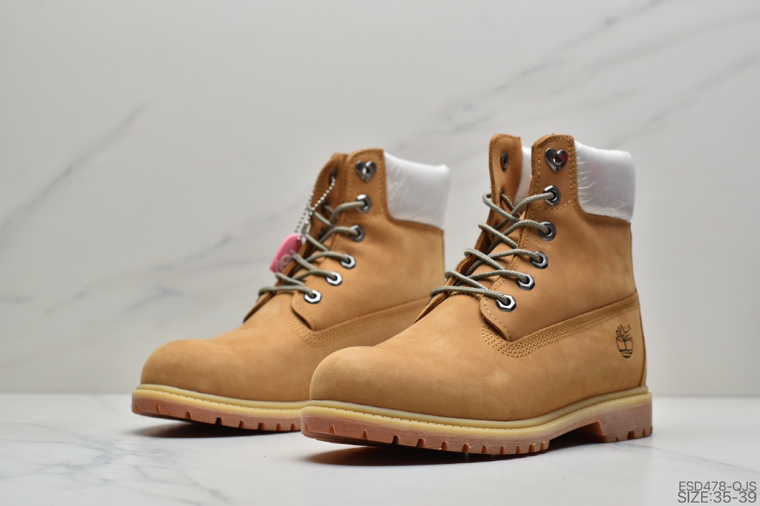 420 公司级Timberland 情人节限定 爱心系列Valentine's Day Pink