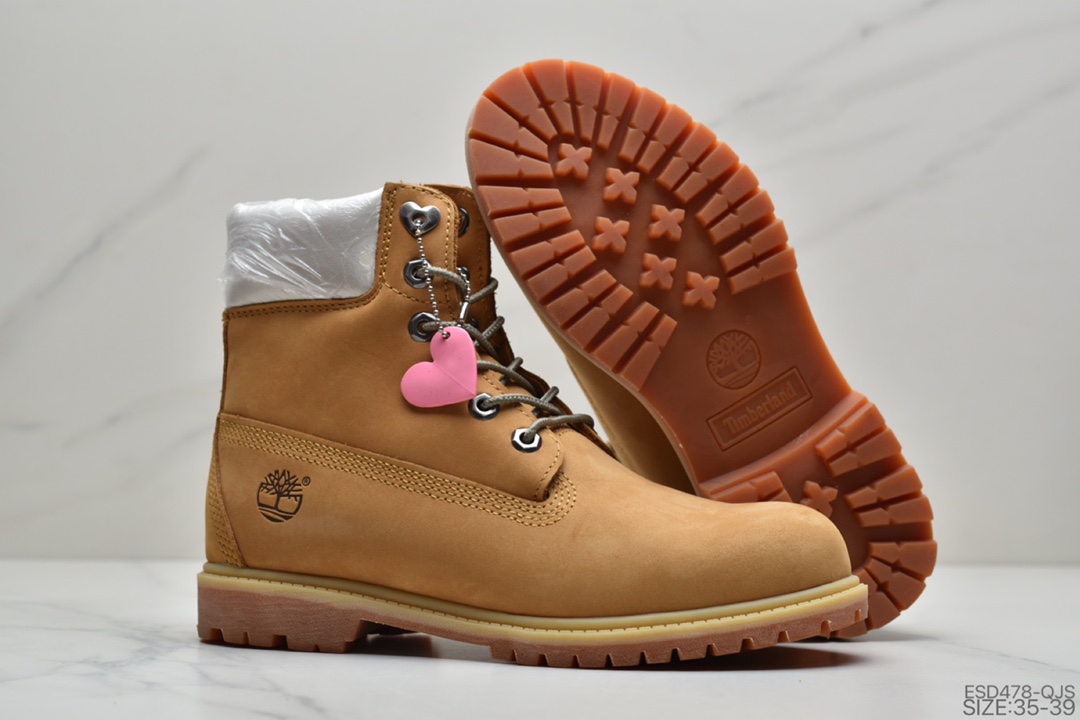 420 公司级Timberland 情人节限定 爱心系列Valentine's Day Pink