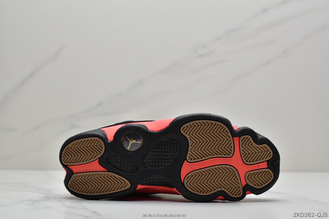 270 公司级 CLOT x Air Jordan 13 Low “Black and red”黑红 AT3102-006