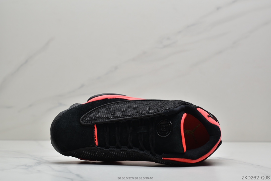 270 公司级 CLOT x Air Jordan 13 Low “Black and red”黑红 AT3102-006