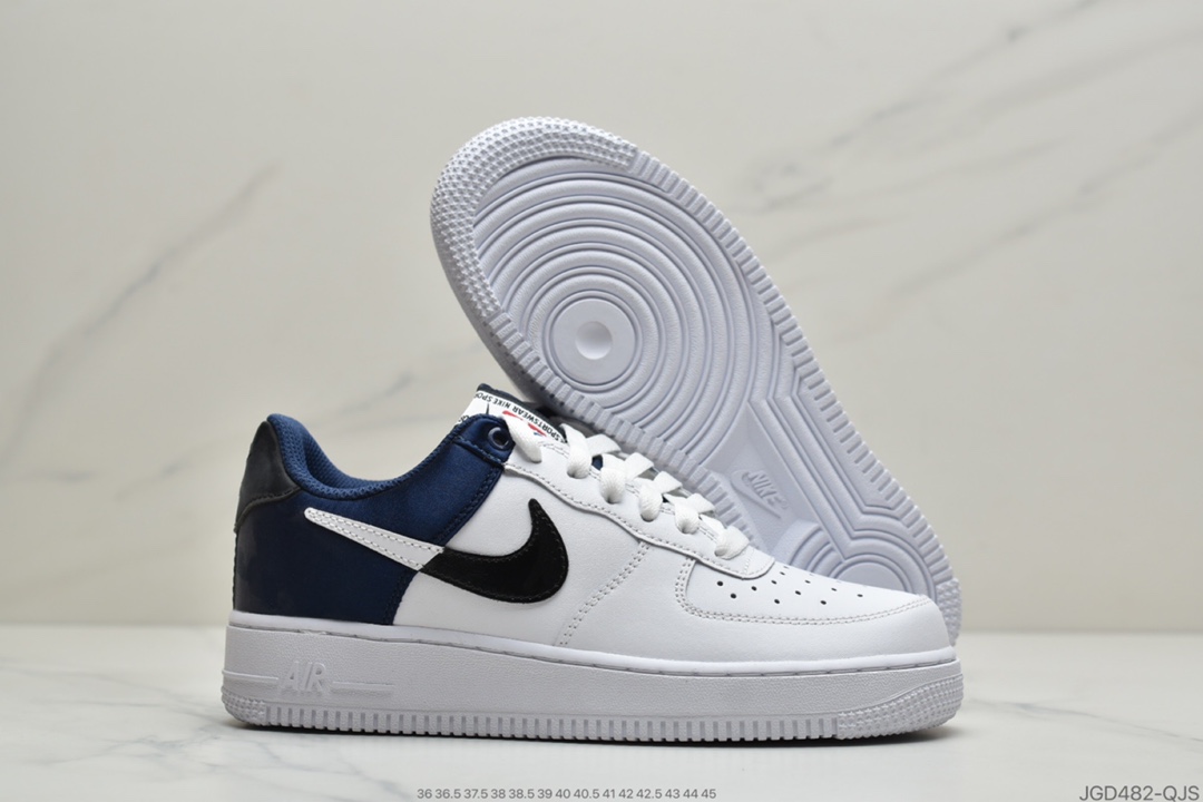 180 公司级耐克Nike Air Force 1'07 LV8 1HO19 空军一号 白红丝绸 BQ4420-600