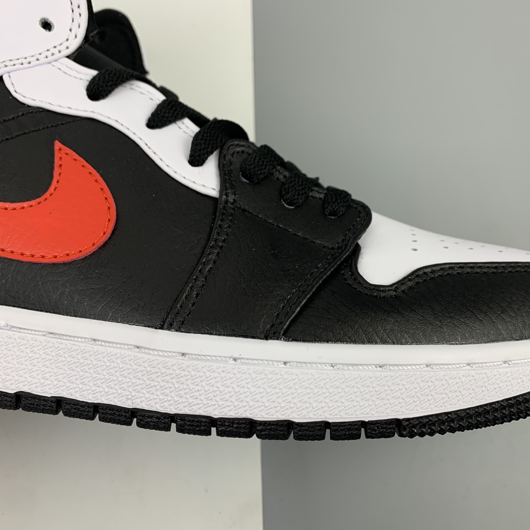 240 Air Jordan 1 Mid AJ1 乔1 中帮百搭休闲运动板鞋 554724-075