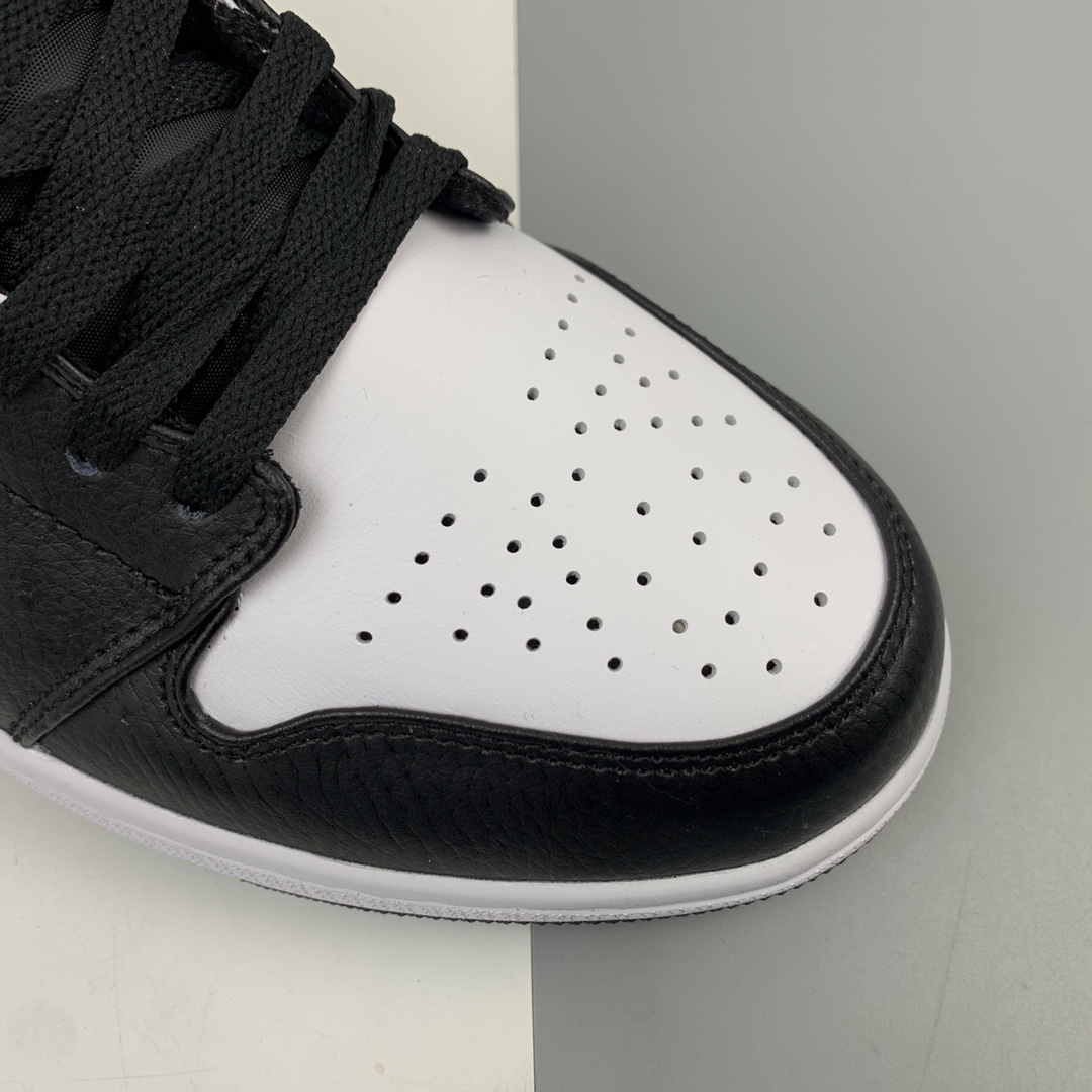 240 Air Jordan 1 Mid AJ1 乔1 中帮百搭休闲运动板鞋 554724-075