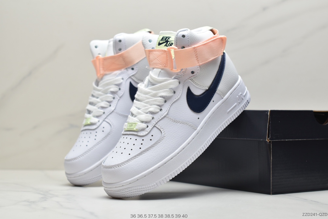 240 公司级耐克Nike Air Force 1 Mid “梦巴黎高帮”  334031-117