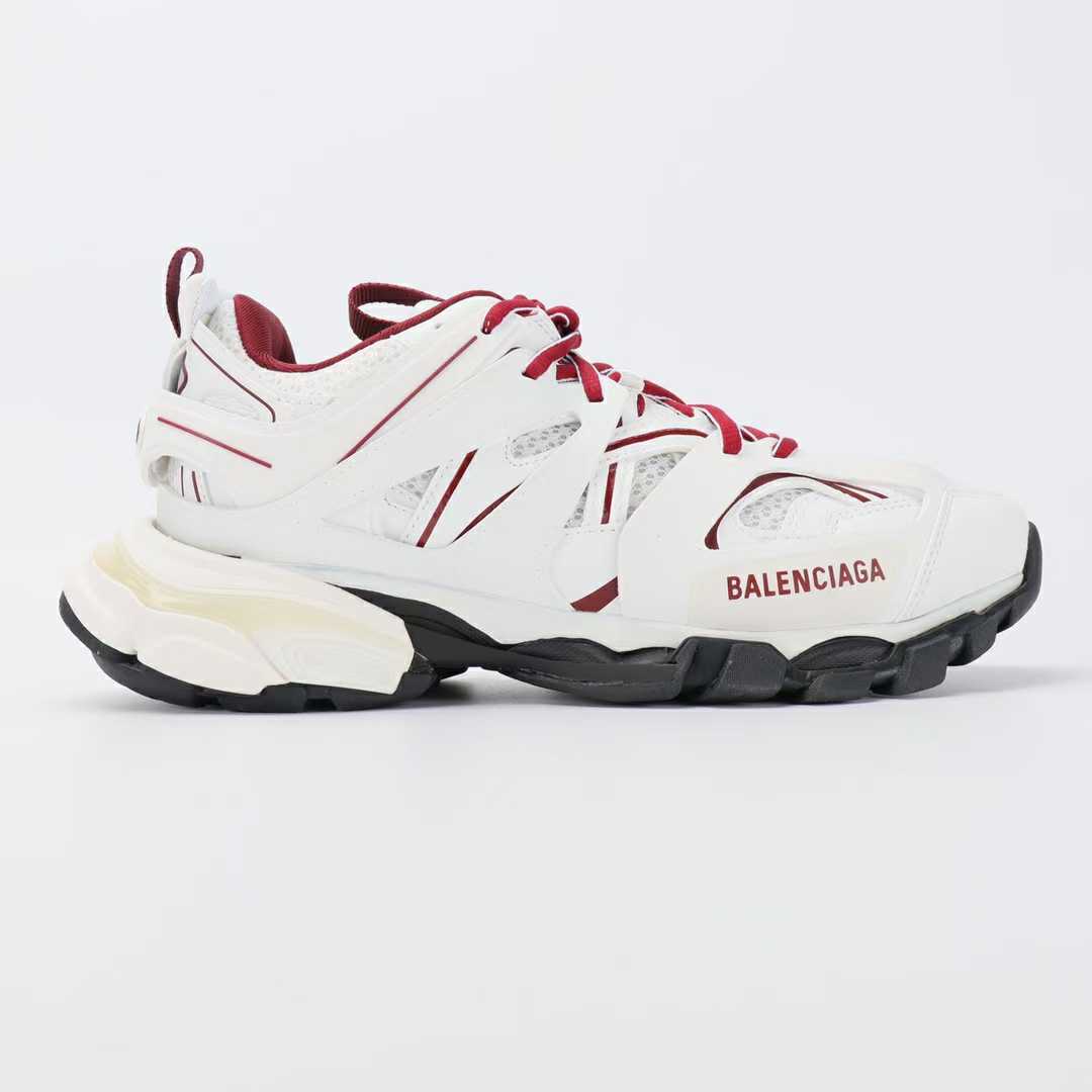 NO:165038,The top color version [Balenciaga Track 3.0] The complex shoe body is full of layers and is interwoven with complex shoe body colors, supplemented by bright color details, and the signature Balenciaga and shoe sizes are retained at the toe position. Men and women sizes 35-46, dad shoes, balenciaga19860909配色顶级版本【 Balenciaga Track 3.0】鞋身其充满层次感的复杂鞋身间色交织而成,辅以亮色细节作点缀,并在鞋头位置保留了招牌的 Balenciaga 和鞋码字样.男女尺码35-46码,老爹鞋,balenciaga,Women's Shoes