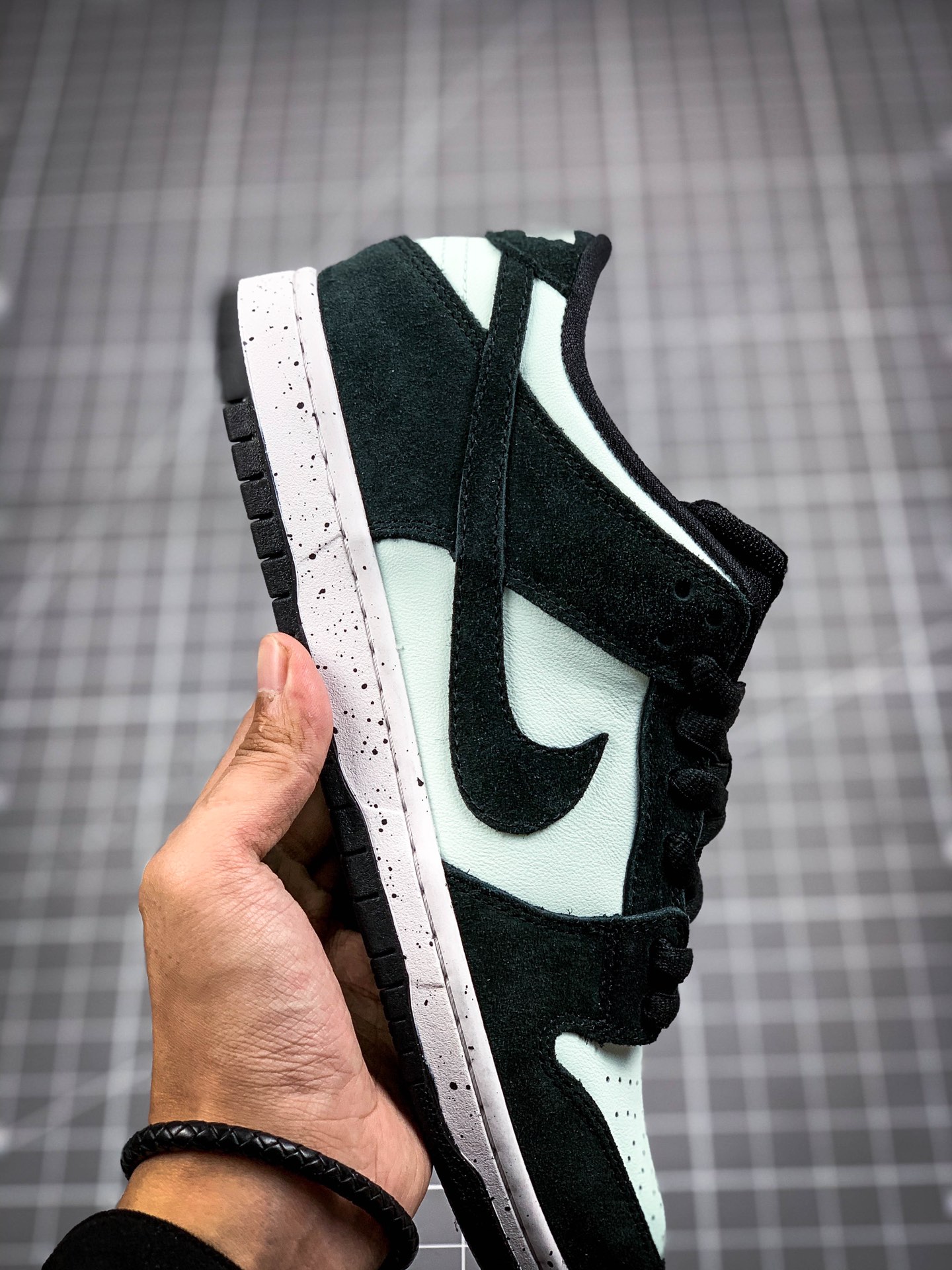 260 Nike SB Dunk Pro Low Leather”Grey/Black-Gum”扣篮系列低帮休闲运动滑板板鞋 854866-003