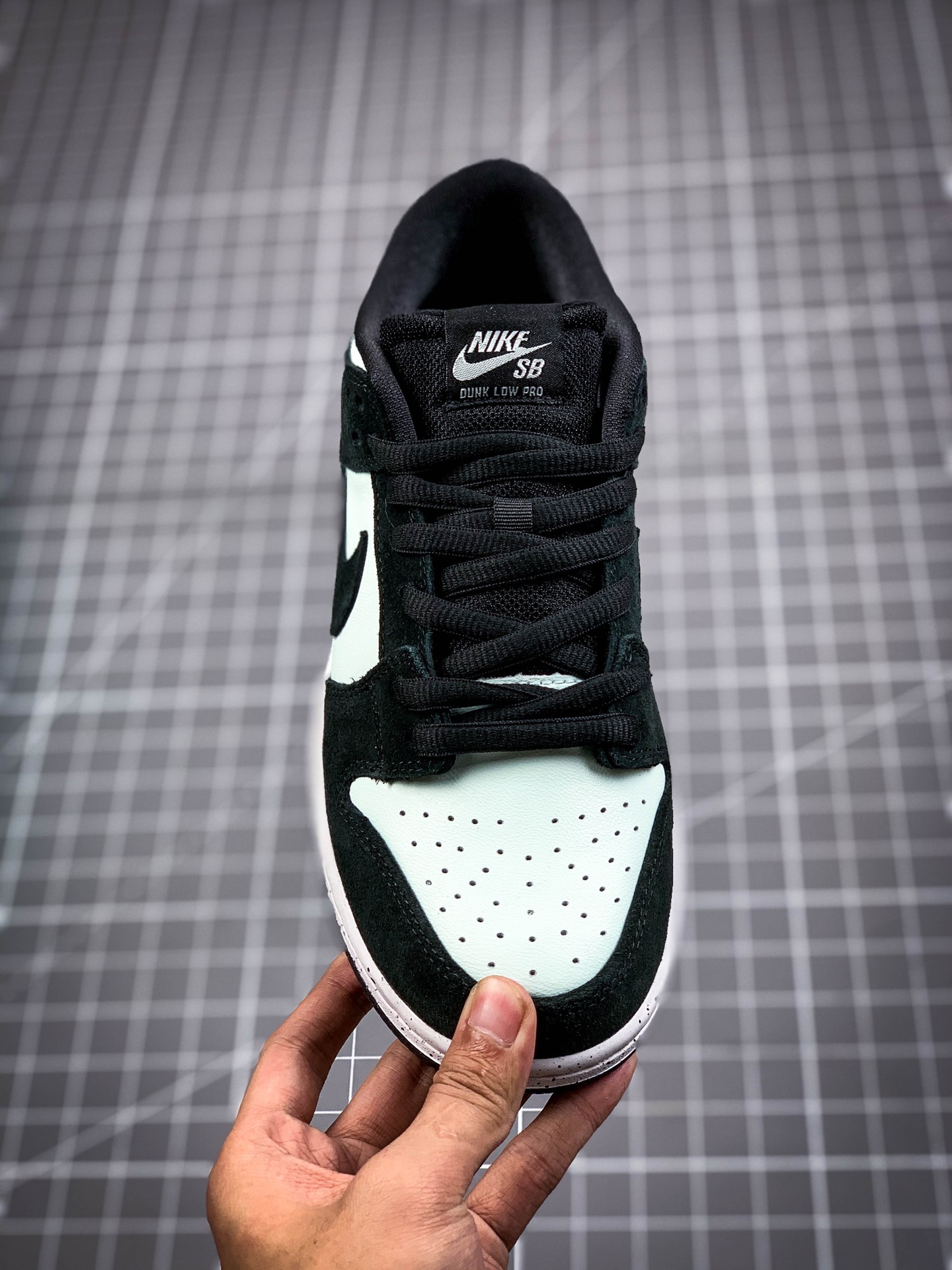 260 Nike SB Dunk Pro Low Leather”Grey/Black-Gum”扣篮系列低帮休闲运动滑板板鞋 854866-003