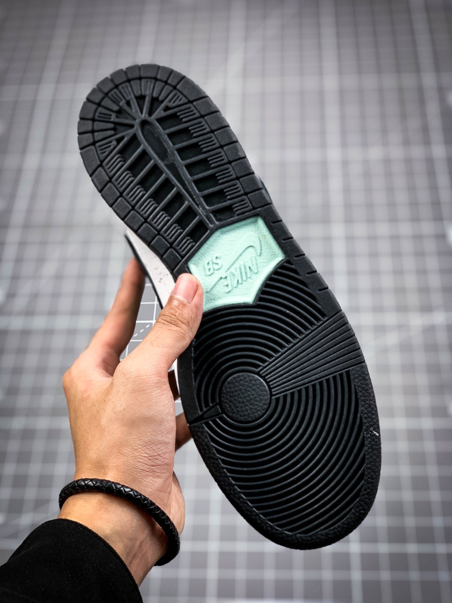 260 Nike SB Dunk Pro Low Leather”Grey/Black-Gum”扣篮系列低帮休闲运动滑板板鞋 854866-003