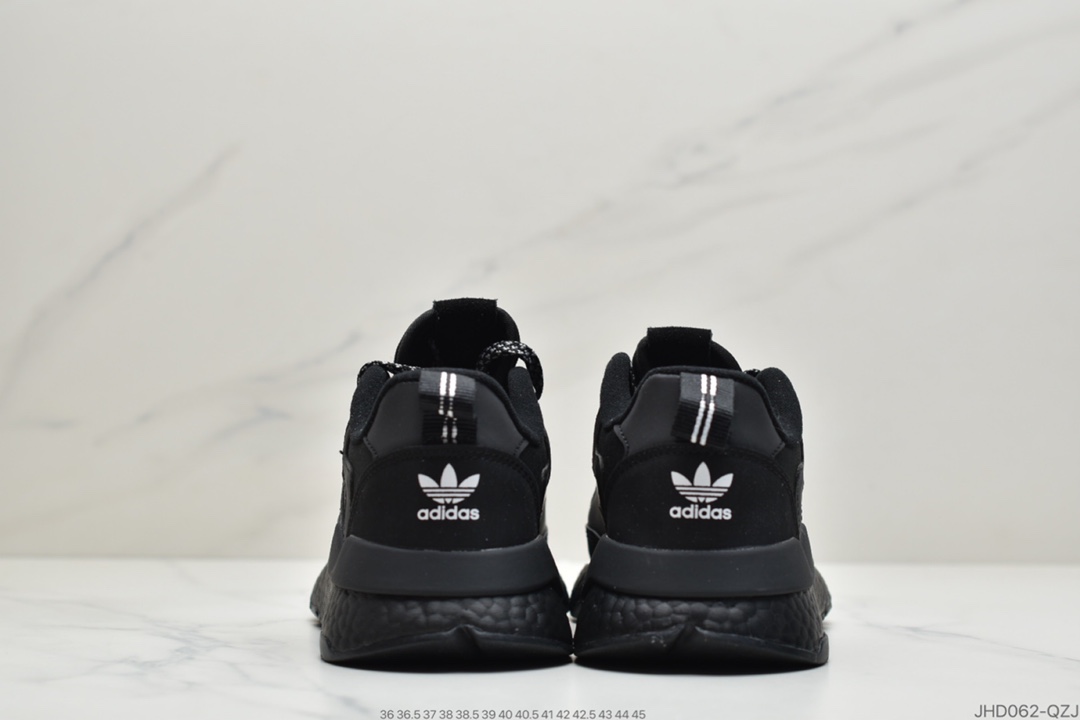 180 阿迪达斯 Adidas Nite Jogger 2019 boost复古休闲运动跑鞋FZ3661