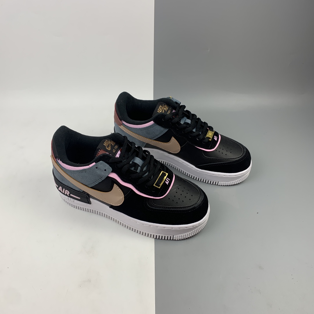 200 Nk Air Force 1 Shadow Rtl 空军一号轻量增高低帮百搭板鞋 CU5315-001
