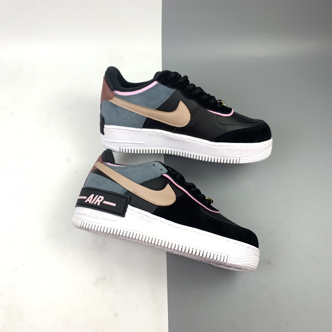 200 Nk Air Force 1 Shadow Rtl 空军一号轻量增高低帮百搭板鞋 CU5315-001