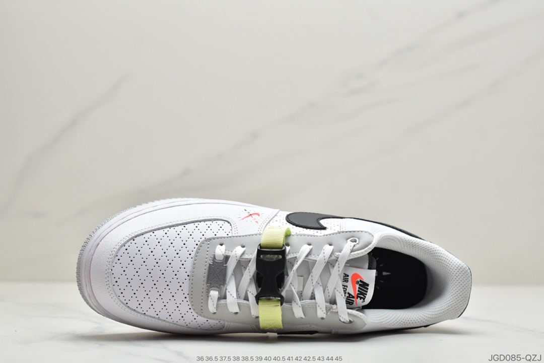 180 公司级耐克Nike Air Force 1 low 2021全新空军结构空军一号低帮百搭休闲运动板鞋DC2532-100