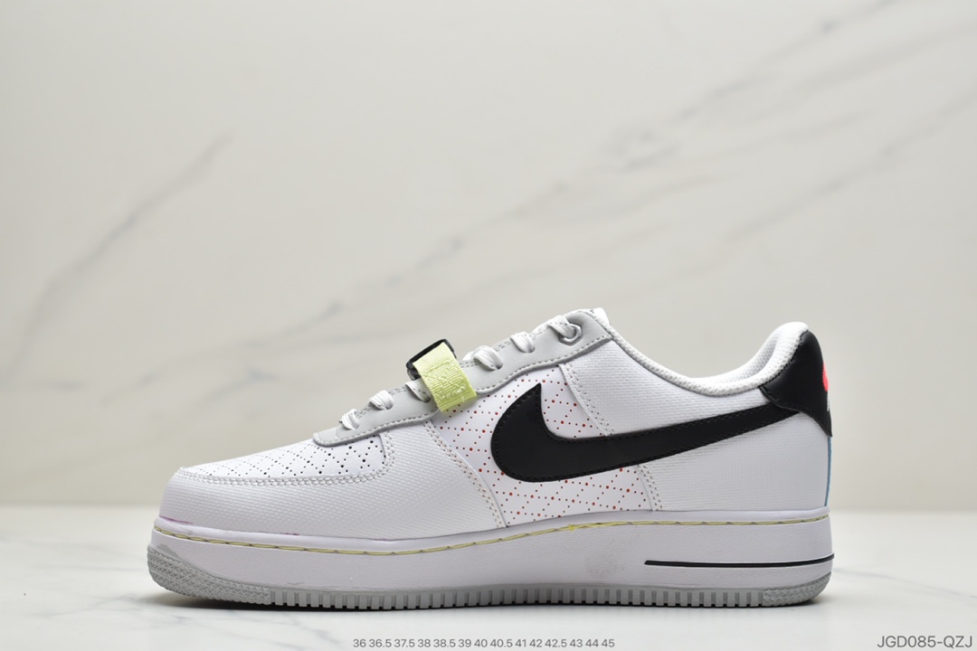 180 公司级耐克Nike Air Force 1 low 2021全新空军结构空军一号低帮百搭休闲运动板鞋DC2532-100