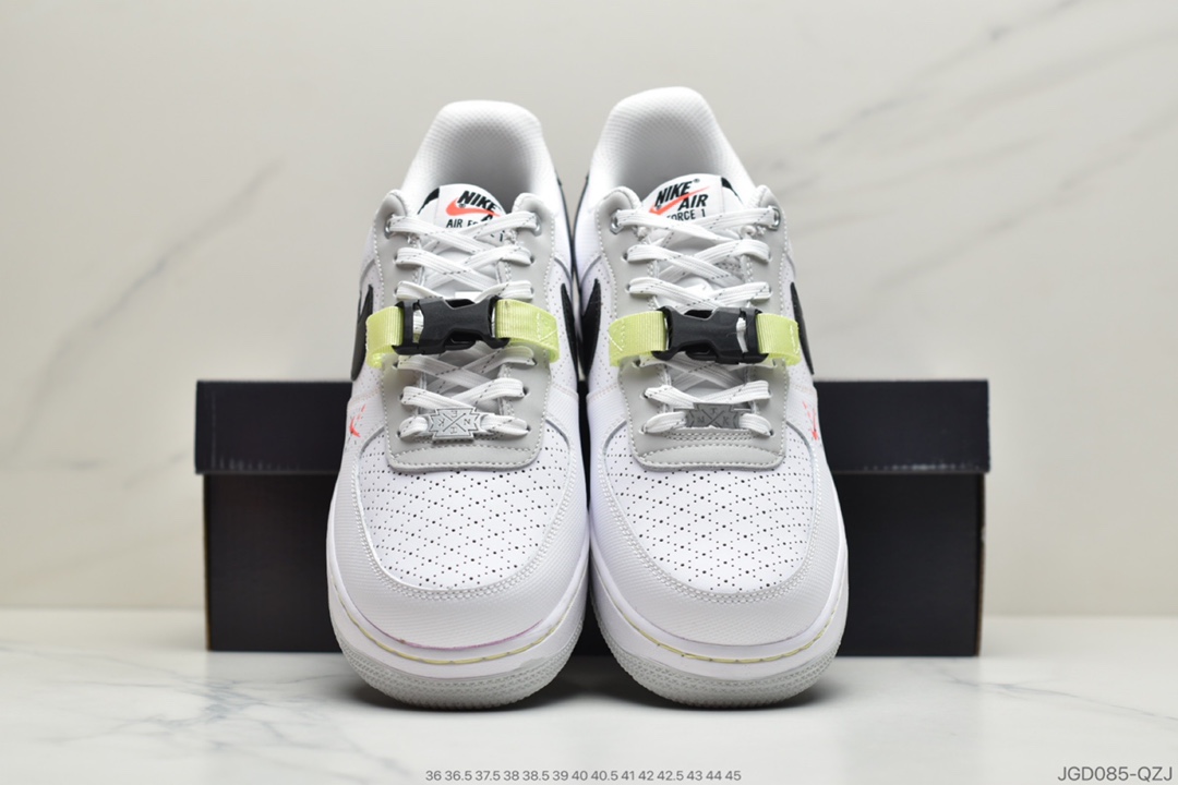 180 公司级耐克Nike Air Force 1 low 2021全新空军结构空军一号低帮百搭休闲运动板鞋DC2532-100