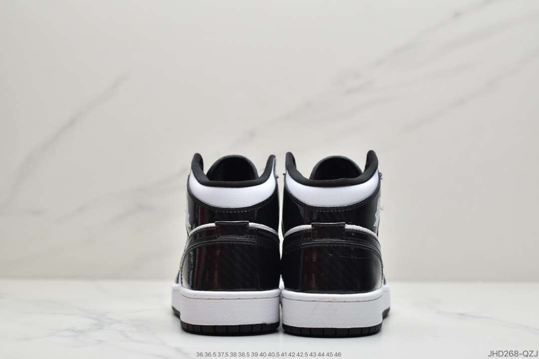 190 公司级Air Jordan 1 Mid“All-Star”CY全明星黑白配色DD1649-001