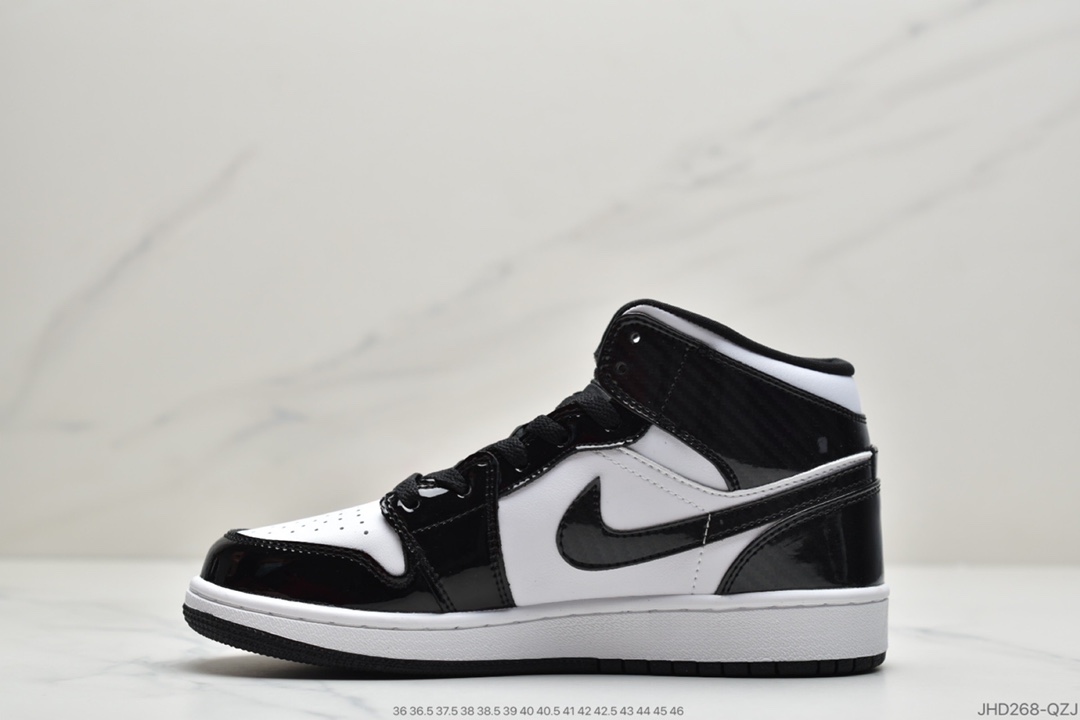 190 公司级Air Jordan 1 Mid“All-Star”CY全明星黑白配色DD1649-001
