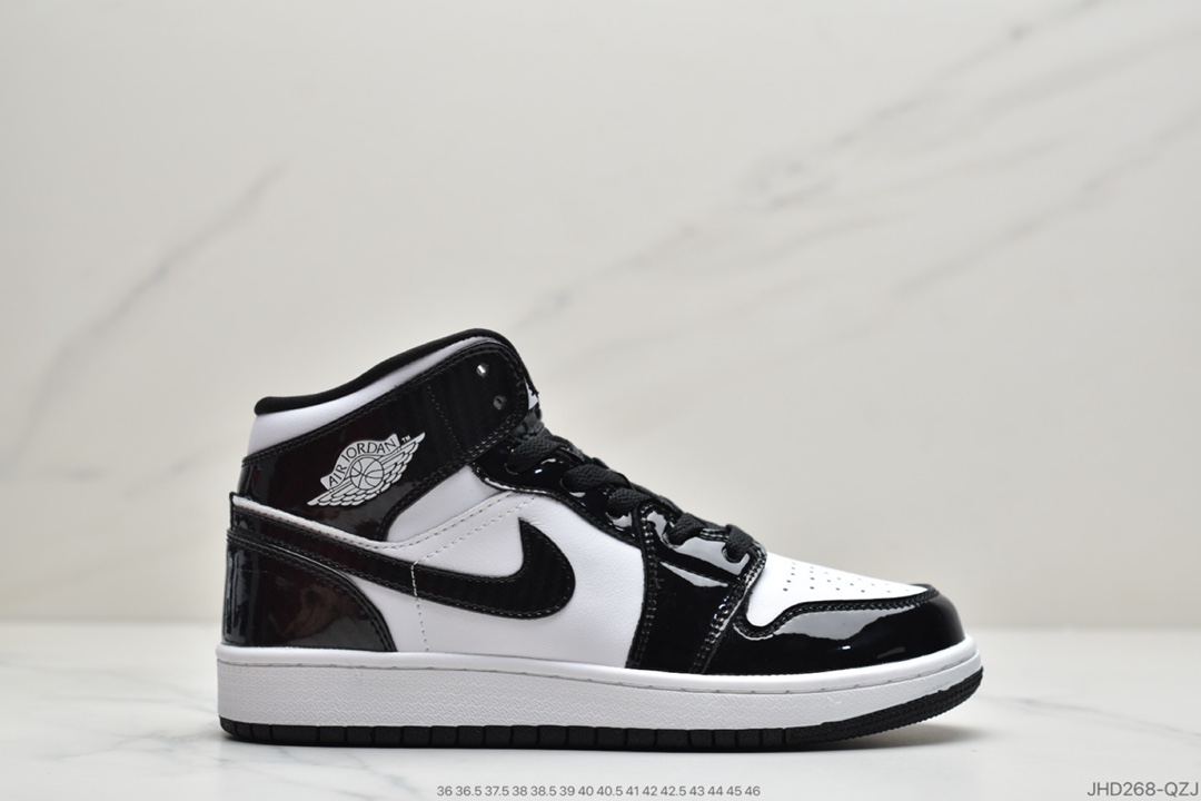 190 公司级Air Jordan 1 Mid“All-Star”CY全明星黑白配色DD1649-001