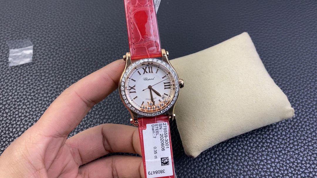 [Chopard Watches]Chopin Happy Diamond Series Moissan Circle