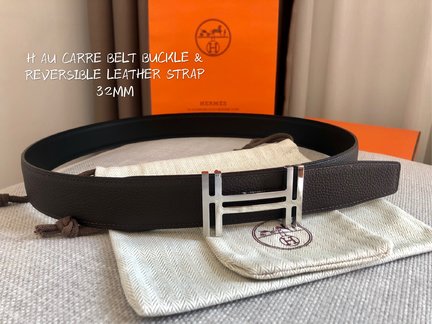 Hermes Belts AAA+ Replica Calfskin Cowhide