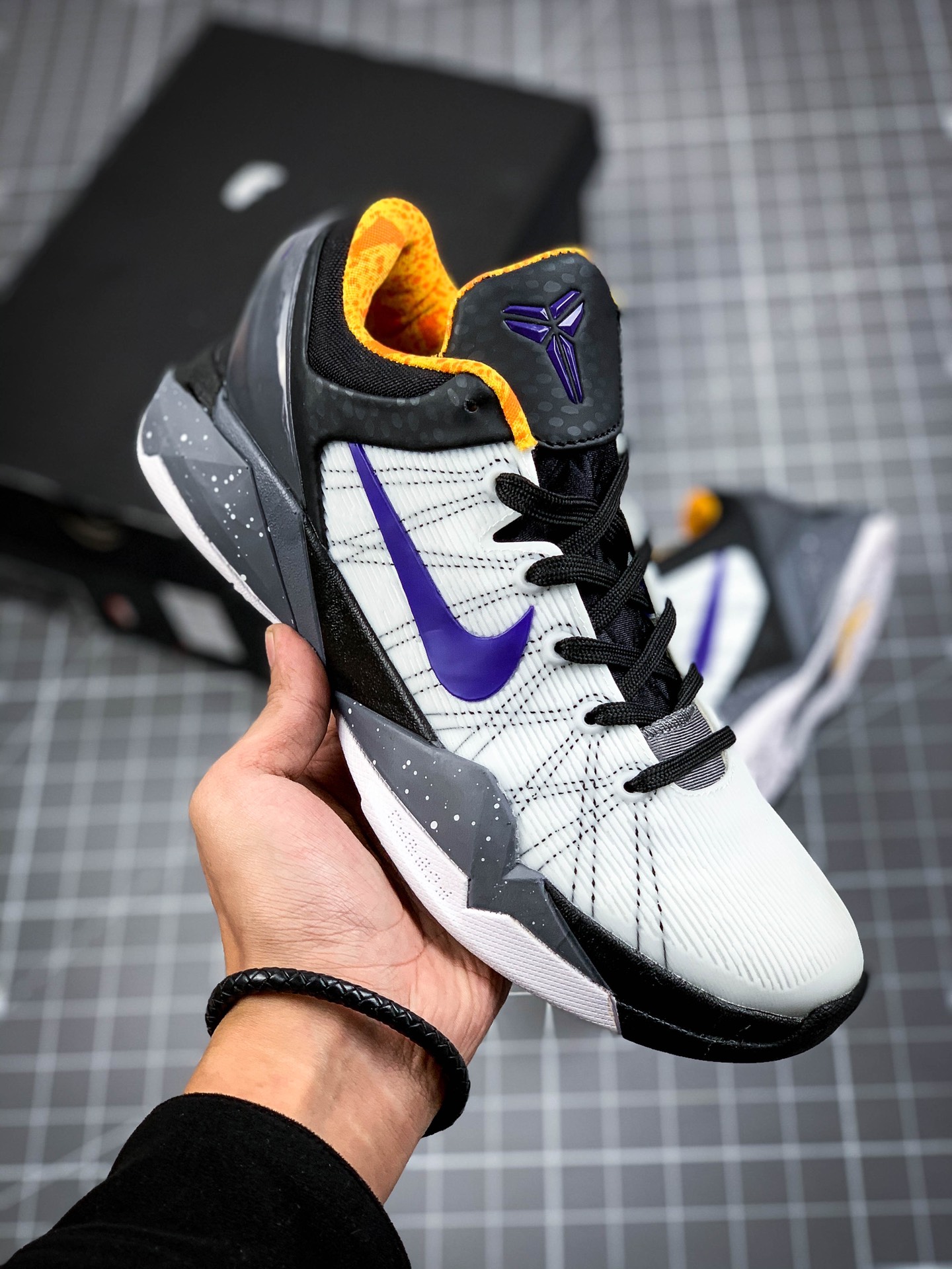 260 耐克Nike Zoom Kobe VIII System”GC”科比ZK8代复刻实战运动低帮文化篮球鞋“黑黄广告色”555286-077