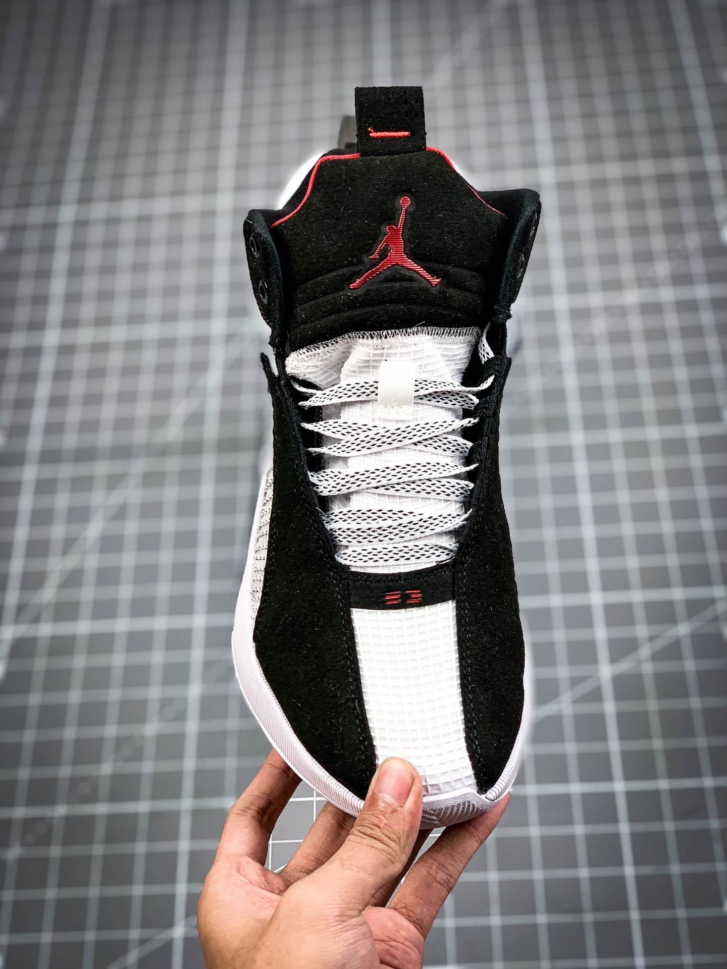 260 Nike Air Jordan XXXV SP-TP PF”DNA”AJ35代中帮镂空缓震科技休闲运动篮球鞋“黑白红”CQ4228-001