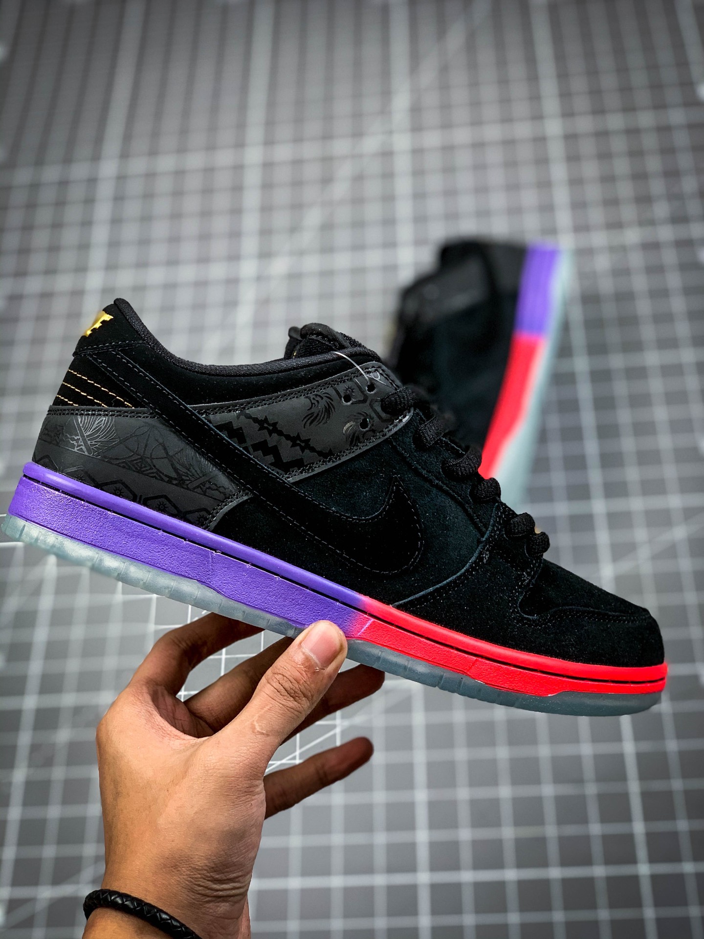 280 Nike Dunk Low Premium SB BHM黑人月彩虹 504750-001
